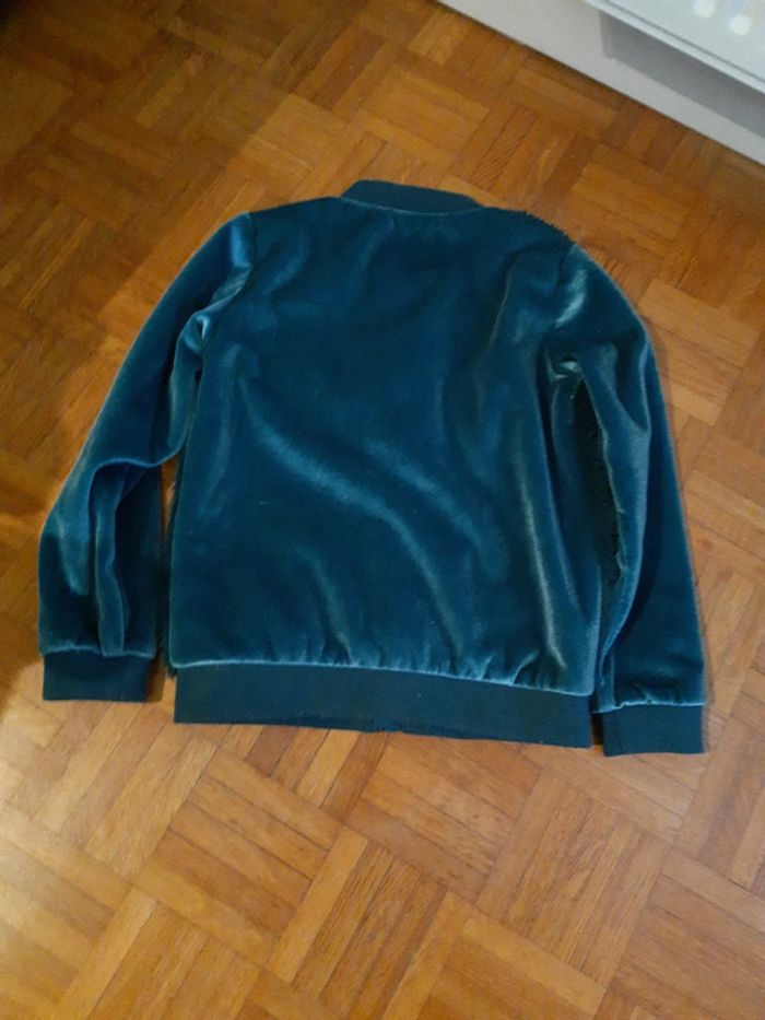 Veste mis saison velours 10 ans Z - photo numéro 4