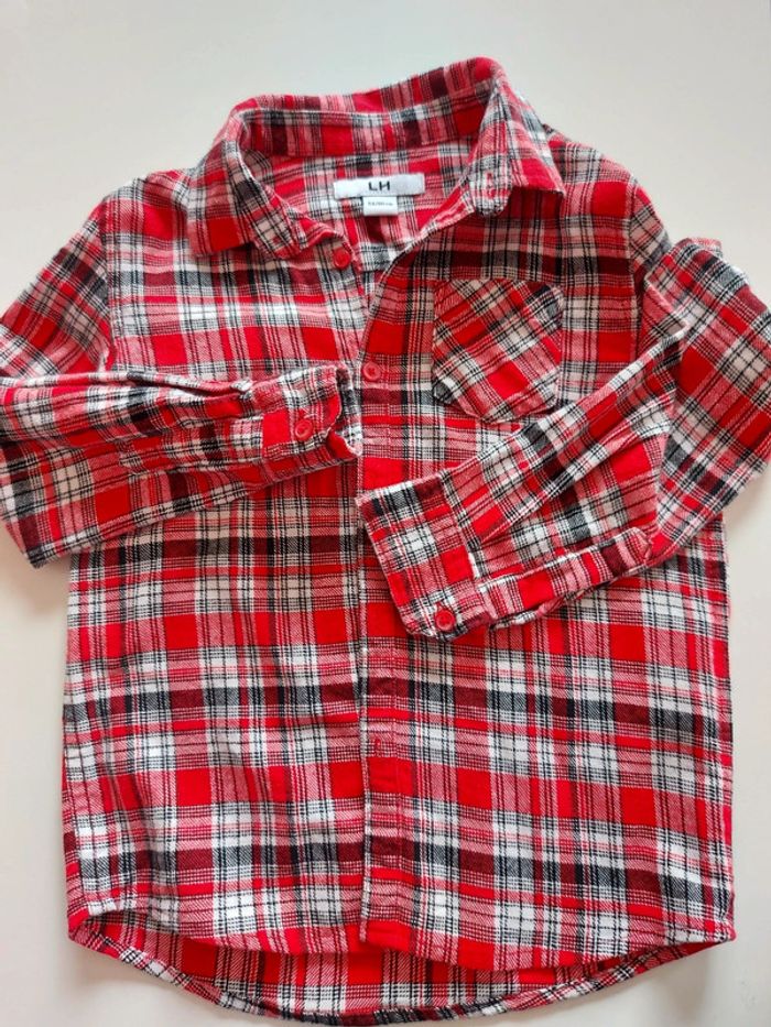 Chemise à carreaux La Halle