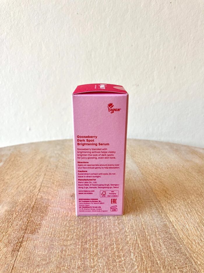 By Juccy Gooseberry Dark Spot Brightening Serum 30ml - Neuf - photo numéro 2