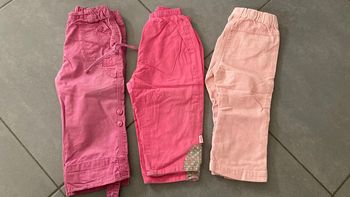 Lot ensemble pantalon jean bébé fille 18 mois