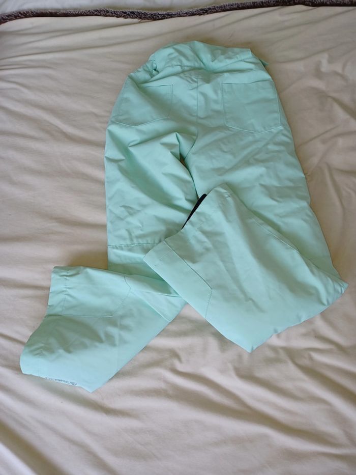 pantalon de ski fille marque degré 7 couleur vert d'eau taille 16 ans, en parfait état - photo numéro 7