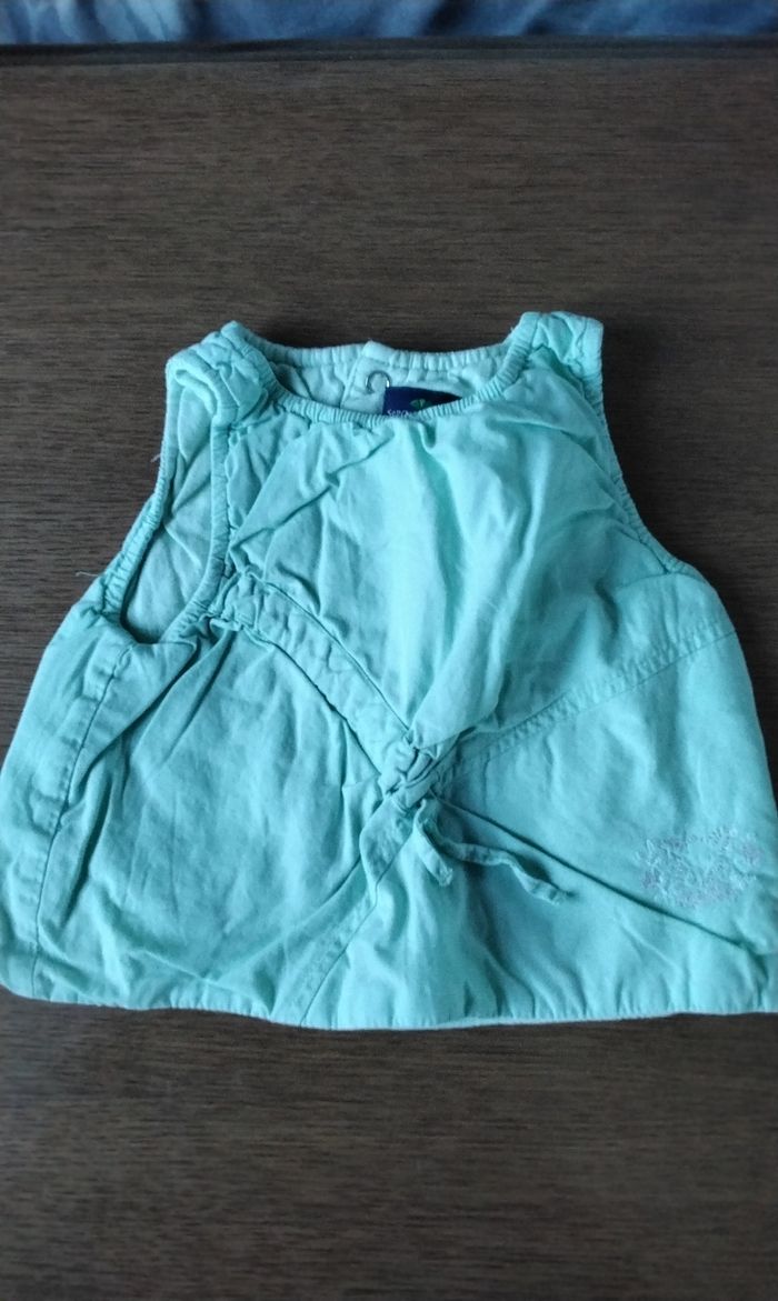 Tunique manches courtes , verte , Sergent Major , 3M