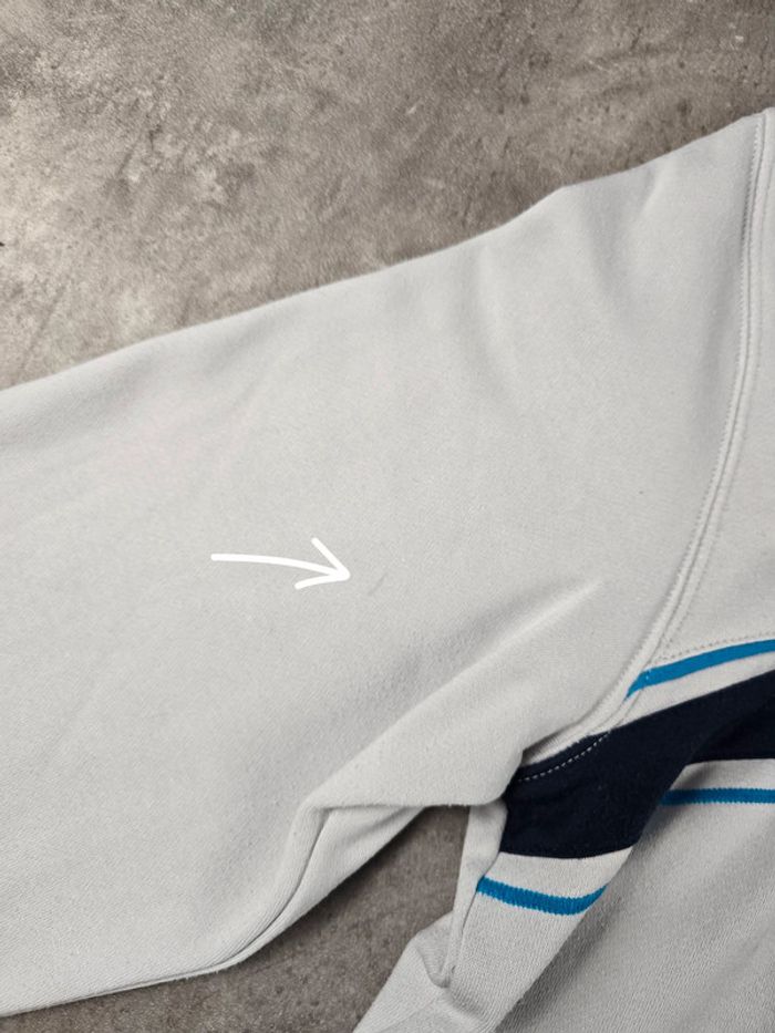 Sweat à capuche hoodie Nike vintage blanc logo brodé pour homme taille S bon état - photo numéro 7
