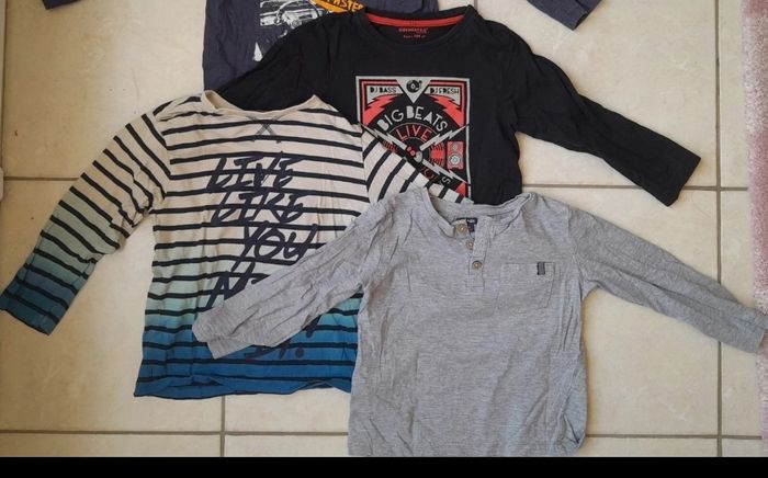 Lot de 3 tee-shirts manches longues