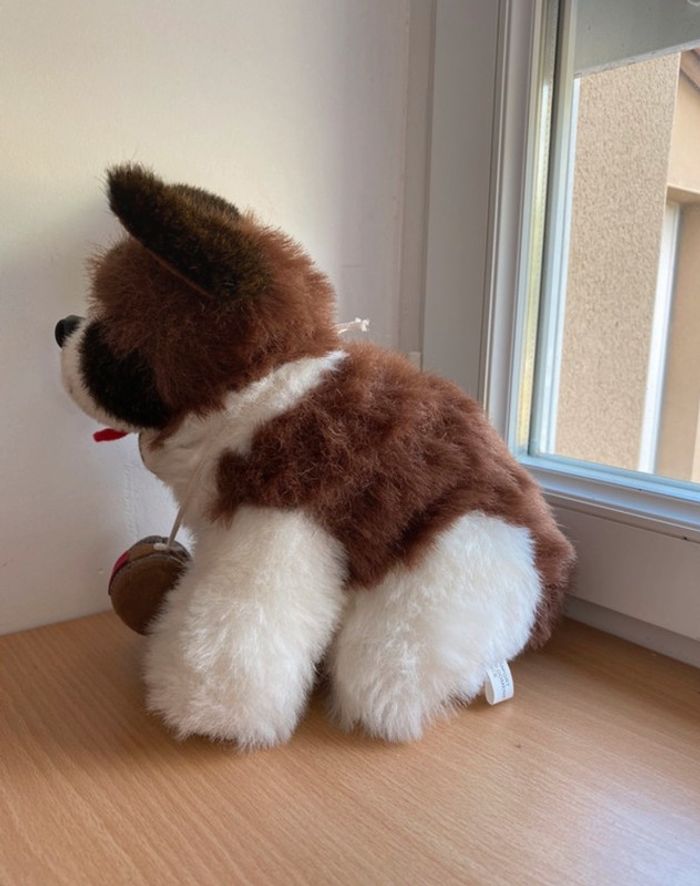 Peluche chien saint Bernard - photo numéro 2