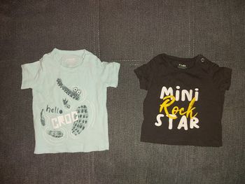 2 tee-shirts