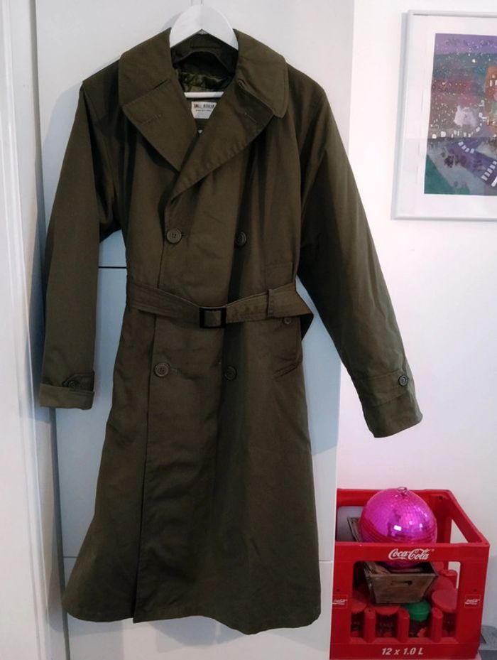 Manteau kaki Overcoat vintage US Army / armée américaine - photo numéro 2