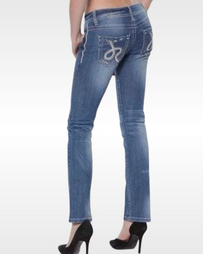 Jeans japrag femme bleu clair T.40 - photo numéro 2