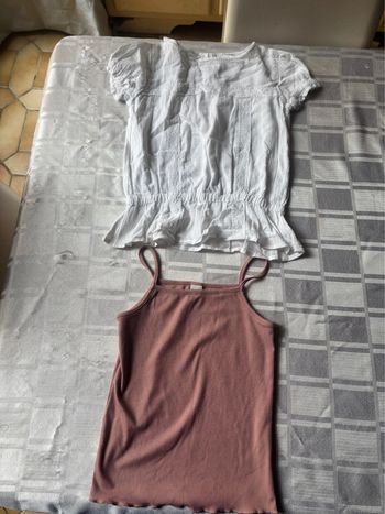 Lot débardeur et blouse 6 ans