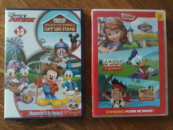 Lot 2 DVD enfants , La maison de  Mickey