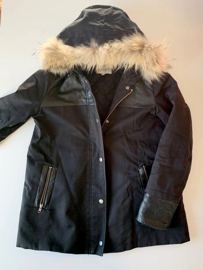 Manteau parka Sandro taille 1 - photo numéro 2