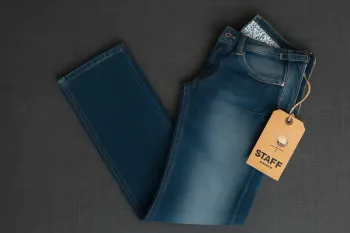 Jean flare bleu moyen - STAFF - Taille 27