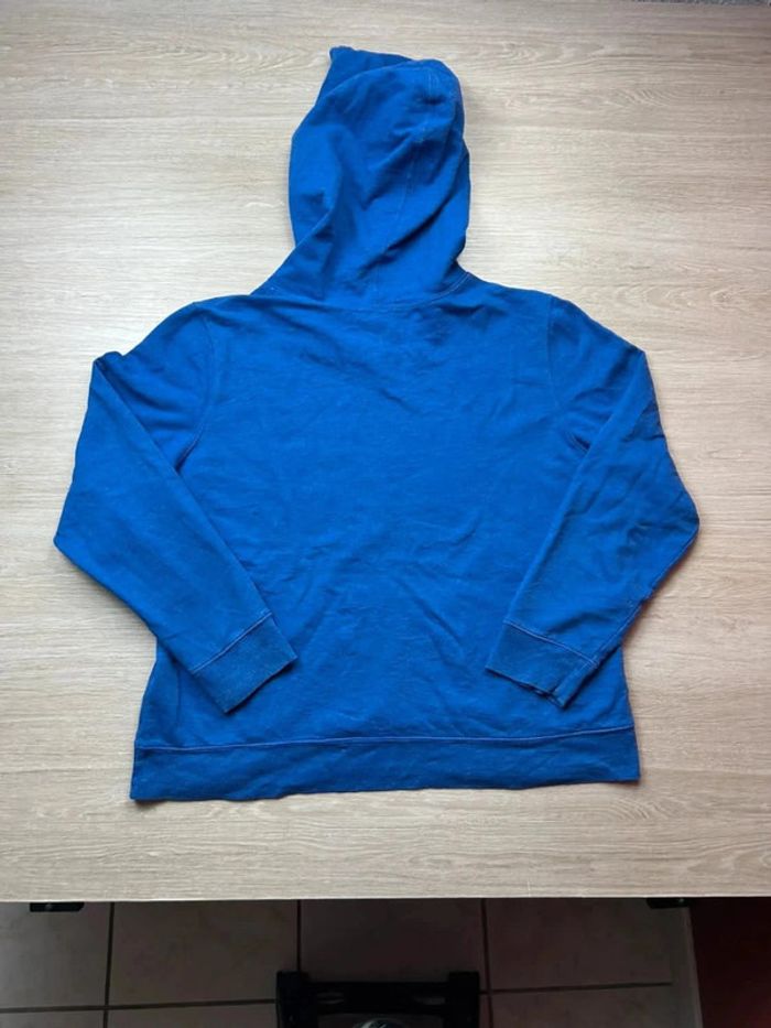 Sweat à Capuche GAP Bleu Logo Brodé – Taille XL enfant (vaut M femme) - photo numéro 3