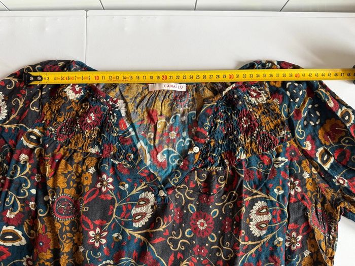 Blouse camaïeu en très bon état taille 38 - photo numéro 7