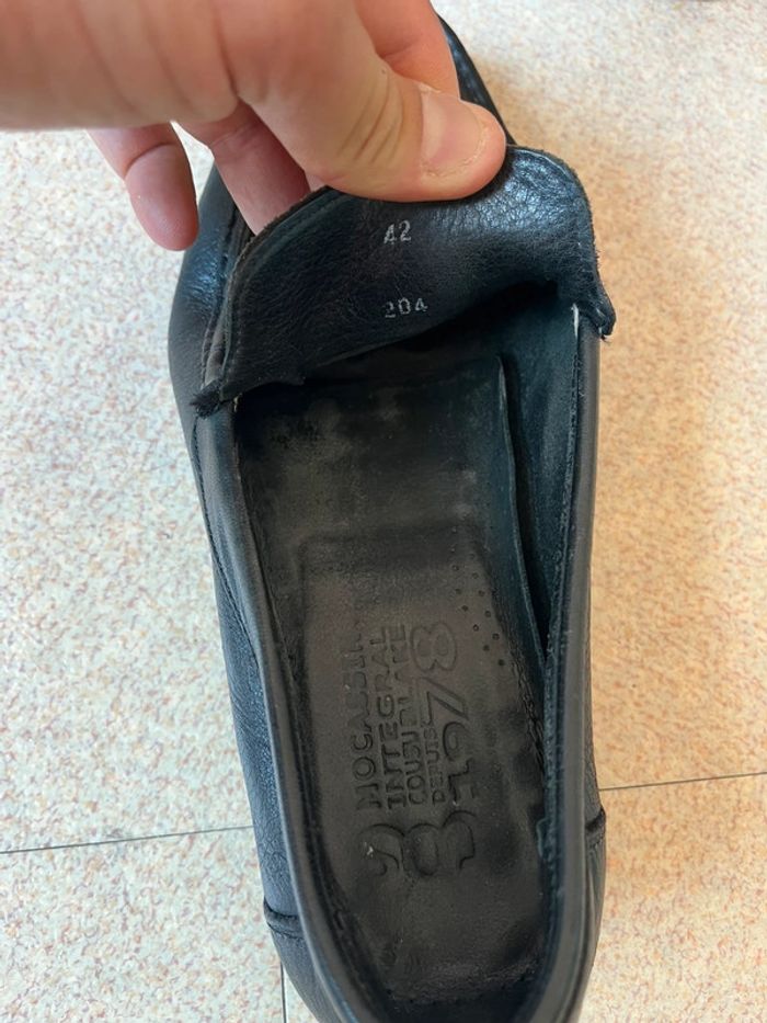 Mocassins Noires TBS Homme Taille (42) - photo numéro 8