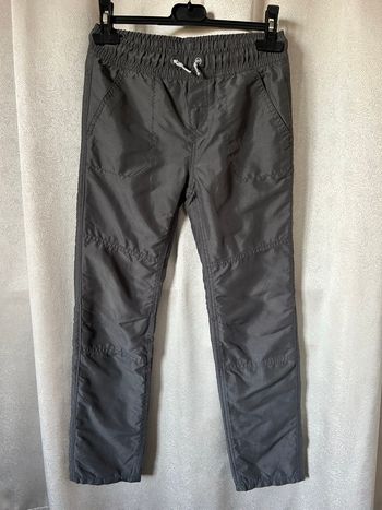 Pantalon gris doublé polaire 10 ans C&A Palomino 