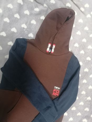 Pull sweat-shirt à capuche garçon 12/14 ans