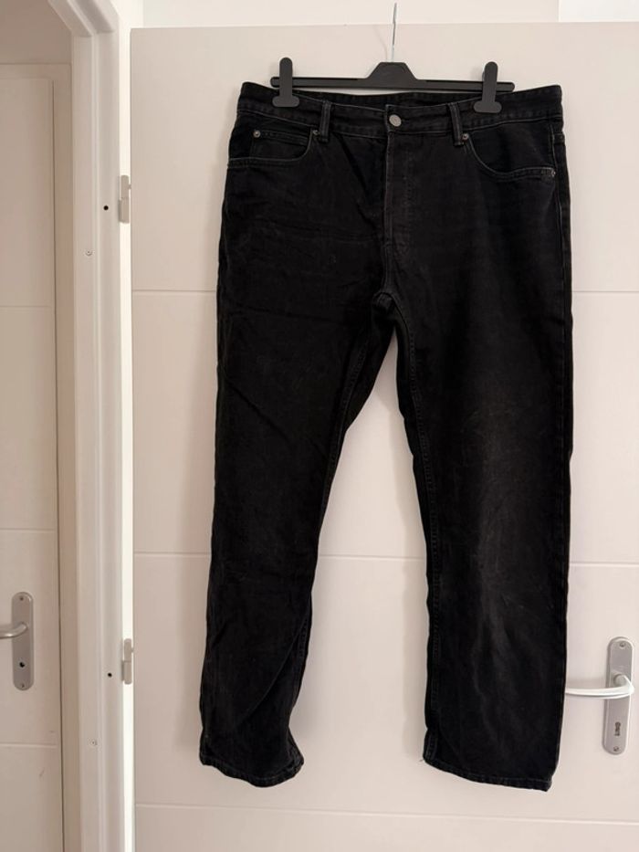 Jean homme noir 46 Zara poches Pantalon long pantaloni pantalones Vloeiende Calças homme man