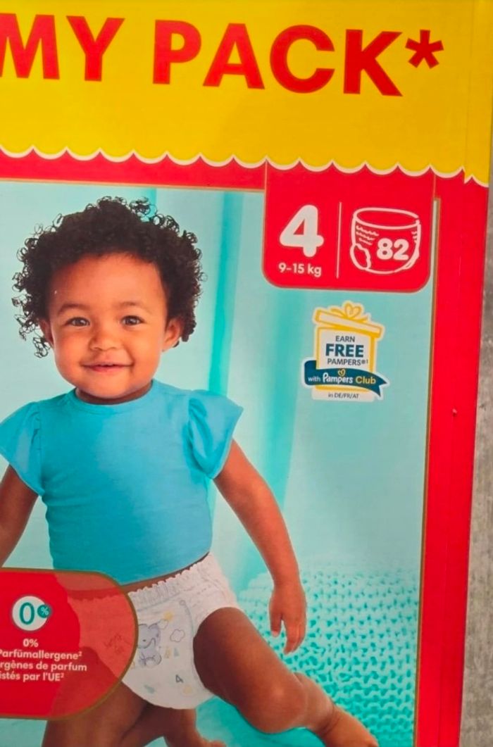 🌟 Pampers premium protection pants 2x82 couches Taille 4 ( 9 - 15 kg) 🌟 - photo numéro 2