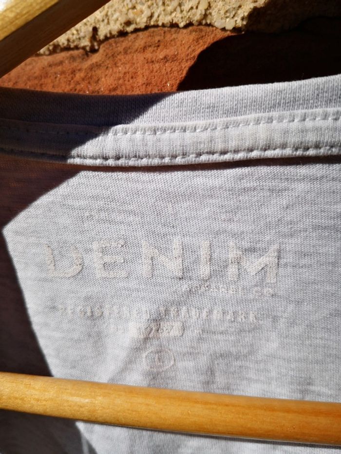 T shirt homme Zeeman gris clair - photo numéro 2