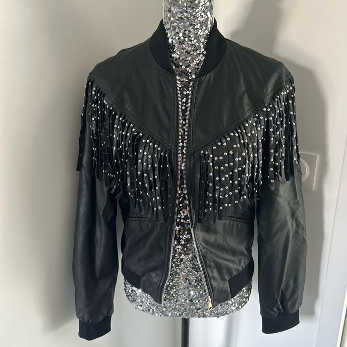 Blouson à franges