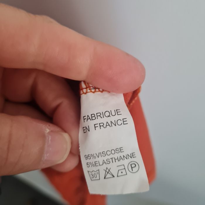 Joli cardigan léger orange - photo numéro 4