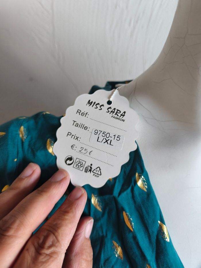 Robe feuille doré - photo numéro 4