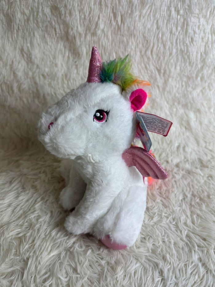 Peluche Lisa la licorne Fizzy