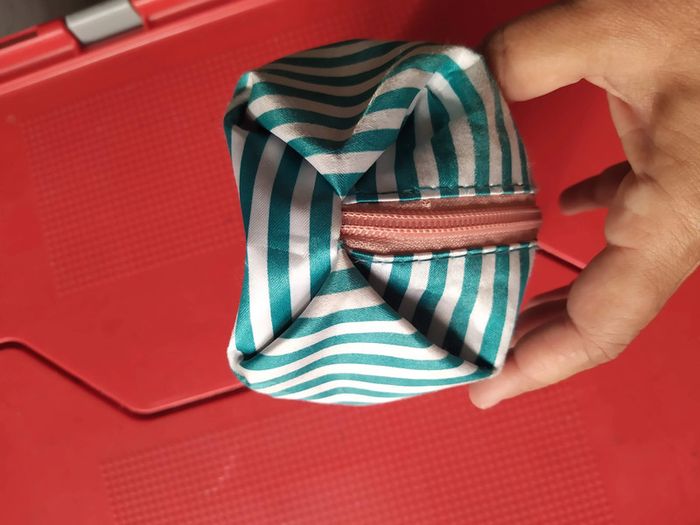 Trousse rayée Cottonblue - photo numéro 5