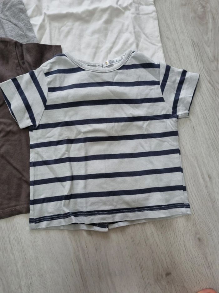 Lot 4 tee-shirts manches courtes - photo numéro 2