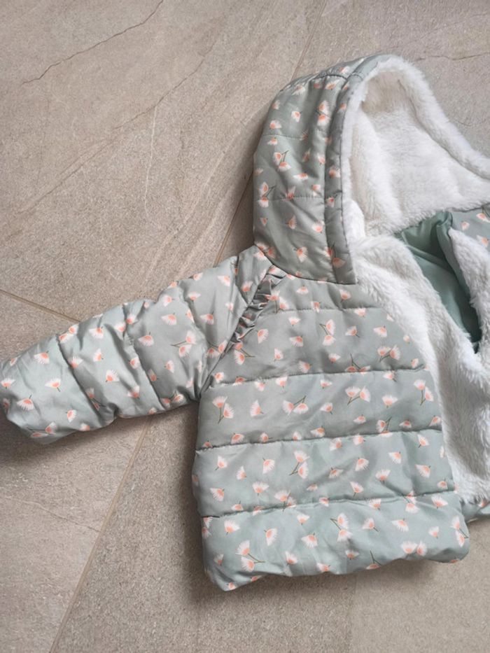 Doudoune d'hiver capuche Verbaudet 12 mois - photo numéro 3