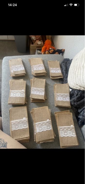 Lot de 92 porte couverts 