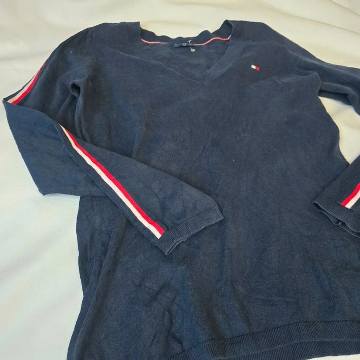Pull Col v tommy hilfiger - photo numéro 3