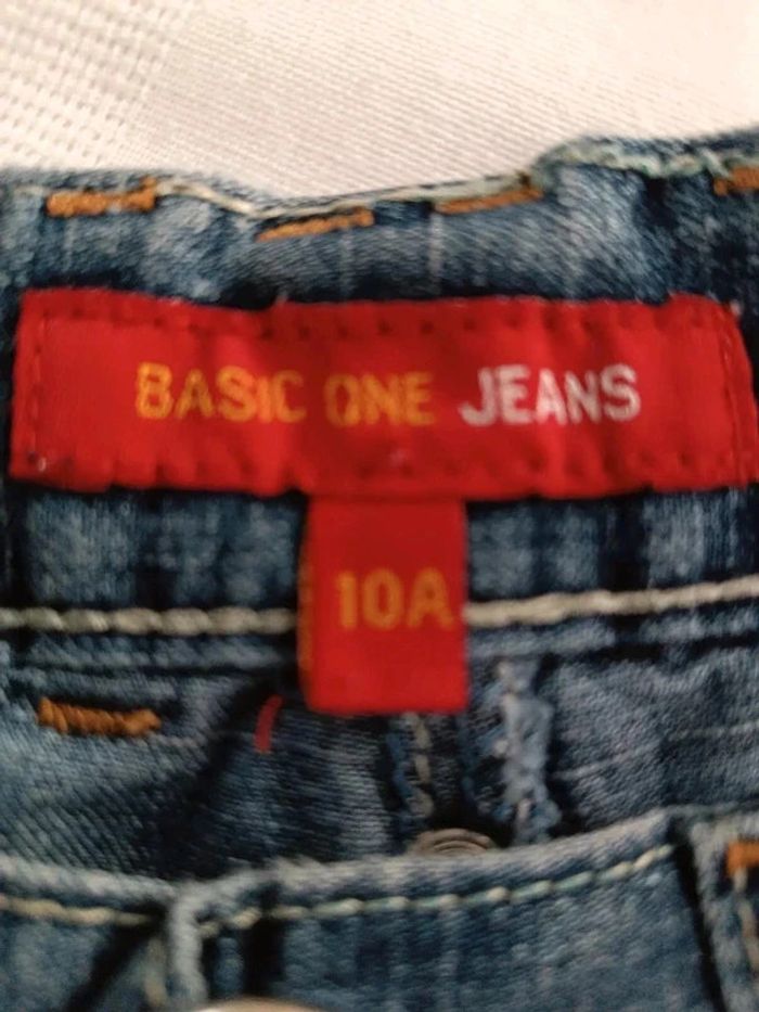 Jupe en jeans 10 ans - photo numéro 4