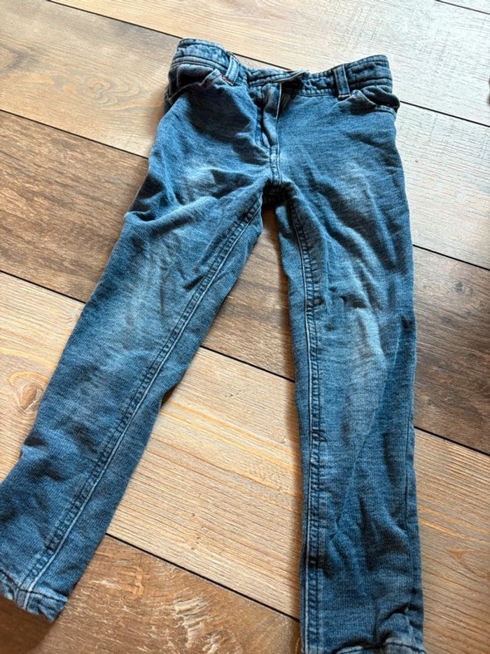 Jeans fille 3 ans bleu marine
