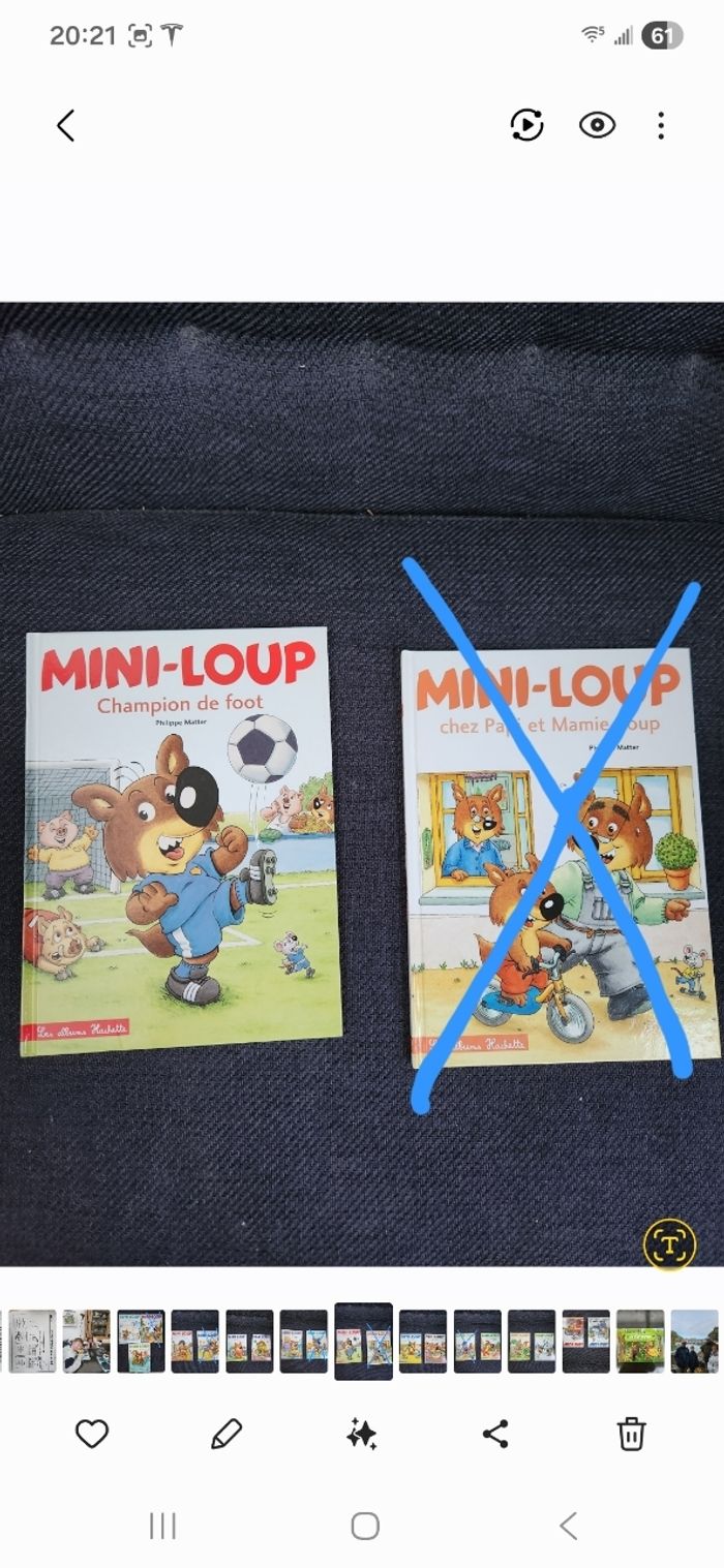Lot livres Mini-loup - photo numéro 6