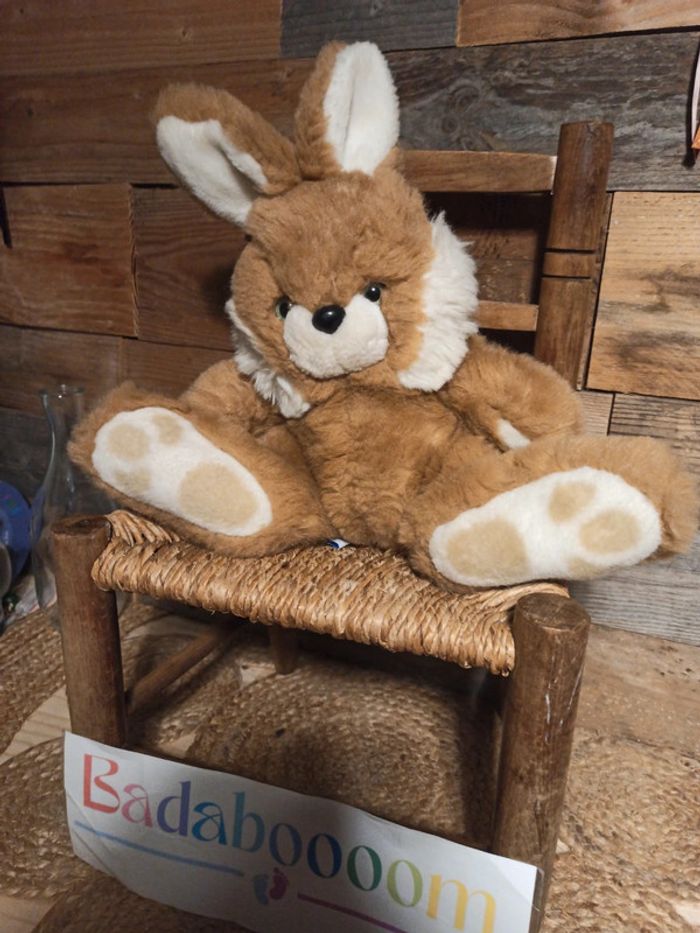 peluche lapin Ajena vintage tbe - photo numéro 2