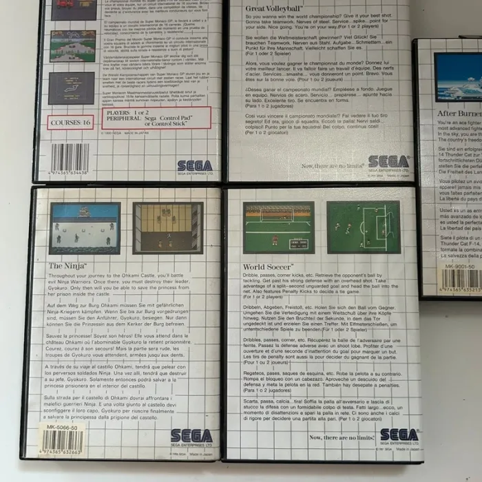 Lot jeux sega master system - photo numéro 14