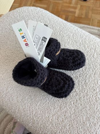 Chaussons bébé Barts 6-12mois bleu marine Yuma Shoes