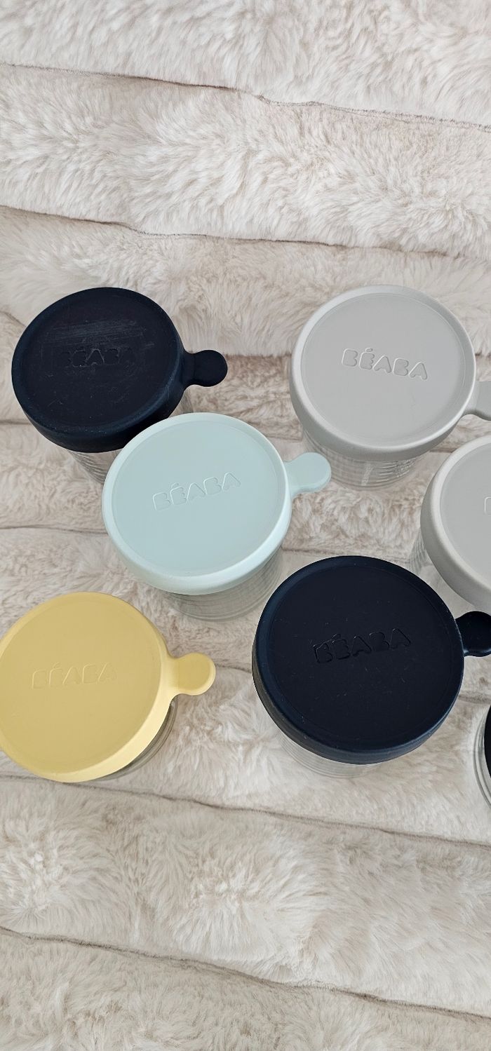 Lot de 8 pots BEABA en verre - photo numéro 2