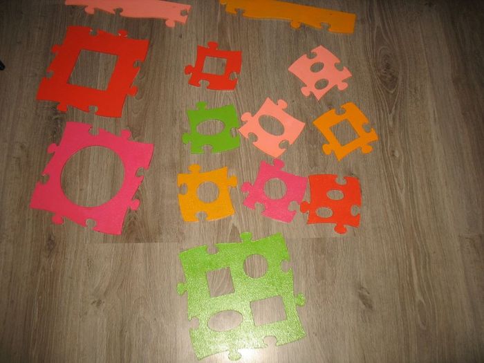 CADRE PHOTOS EN FORME DE PUZZLE - n°10 - photo numéro 2