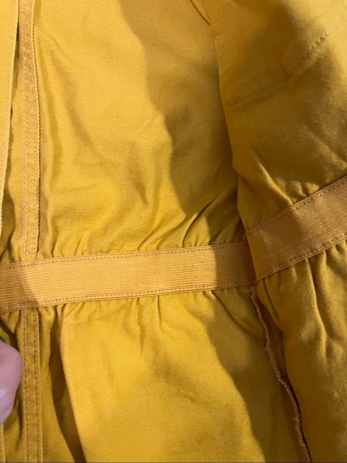 Veste en jean moutarde - photo numéro 4