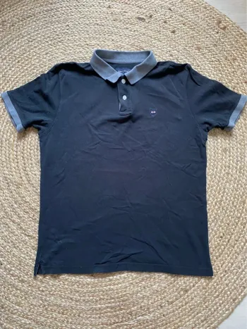 Polo Eden Park femme noir Taille M Boutons ballon siglés Parfait état