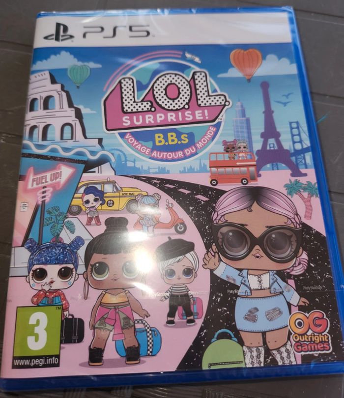 Jeux ps5 poupee lol surprises