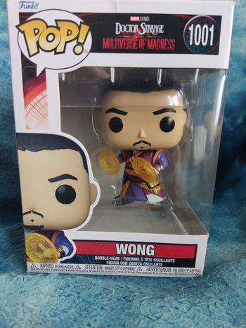Funko Pop 1001 Wong Doctor Strange is the Multiverse of Madness