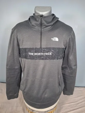Sweat The North Face homme M polaire gris capuche outdoor  (550)