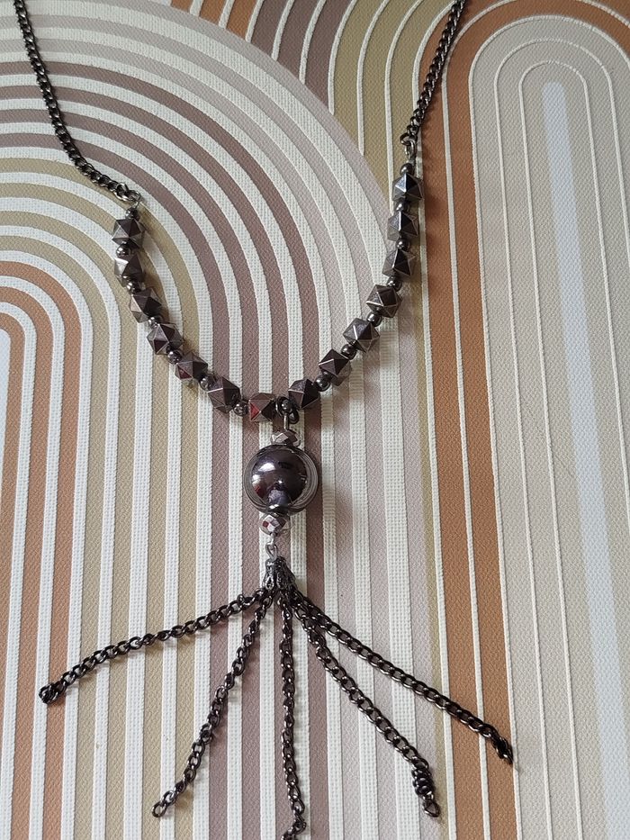 Boutique indépendante collier femme long pendentif - photo numéro 2