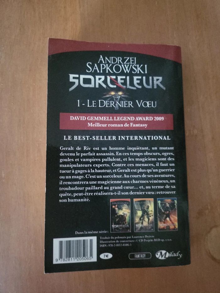 The witcher tome 1 - le dernier voeu - photo numéro 2