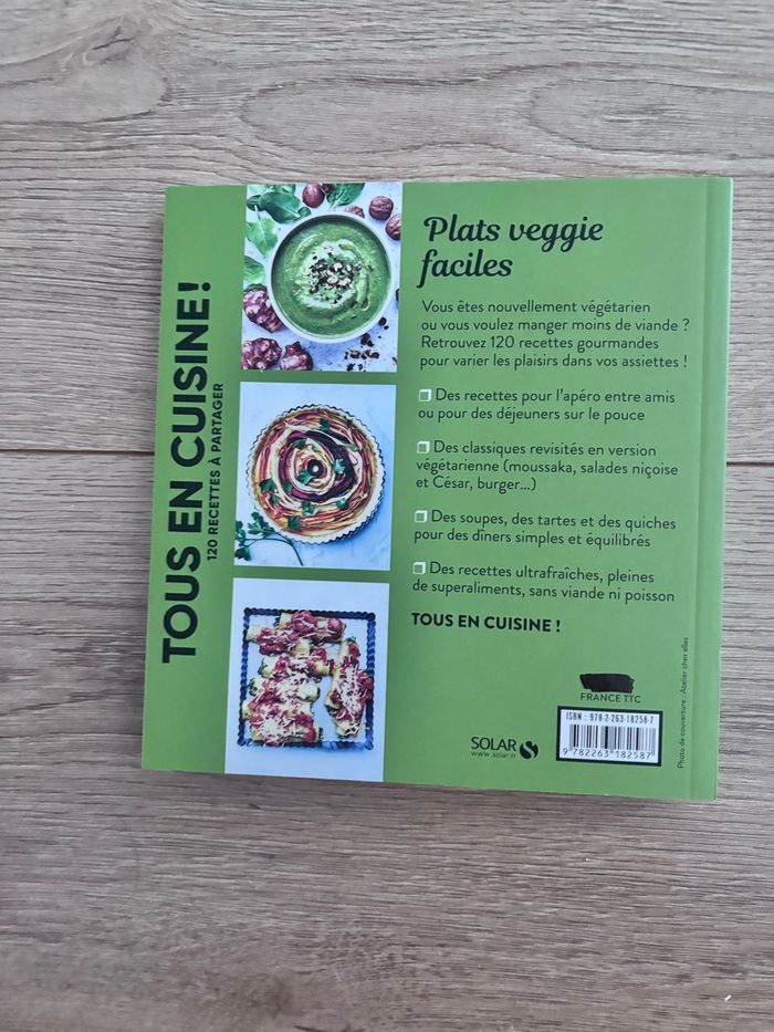 Livre cuisine - plats veggie - photo numéro 2