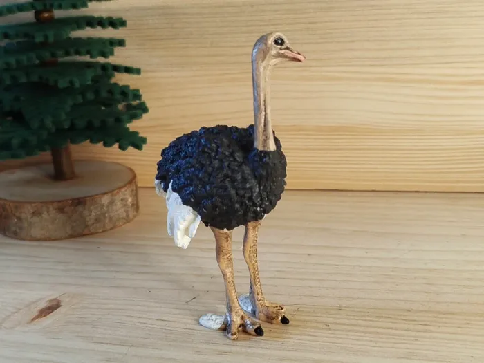 Figurine autruche animal de la savane - photo numéro 2